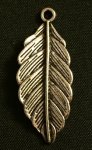 (image for) Silver Feather Charm